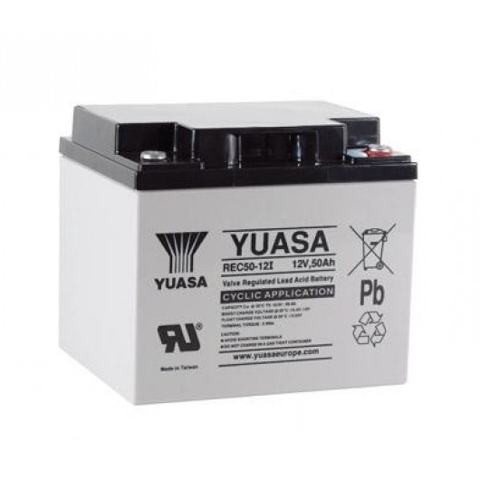 Acumulator industrial Yuasa 12V 50Ah (REC50-12I)