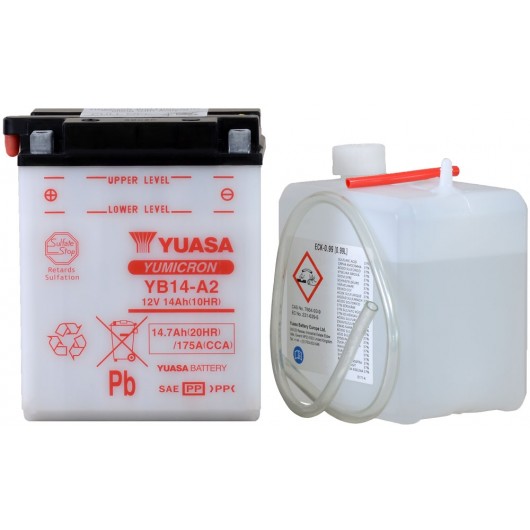 Baterie moto Yuasa YuMicron 12V 14Ah (YB14-A2)