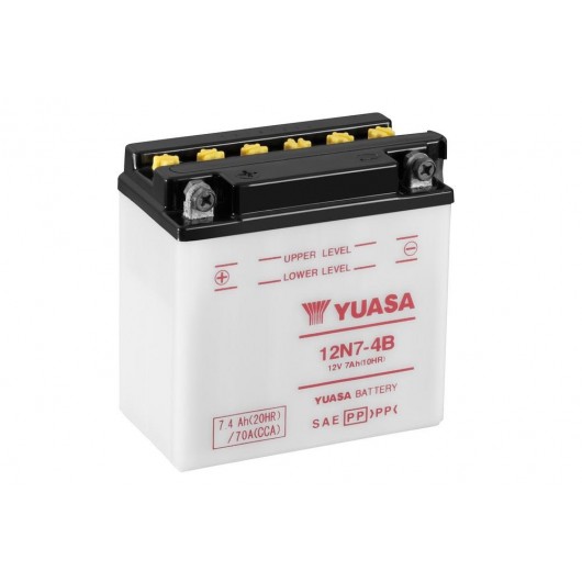 Baterie moto Yuasa 12V 7Ah (12N7-4B)