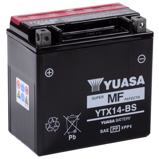 Baterie moto Yuasa AGM 12V 12Ah (YTX14-BS)