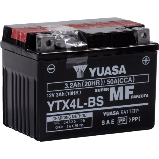 Baterie moto Yuasa AGM 12V 3Ah (YTX4L-BS)