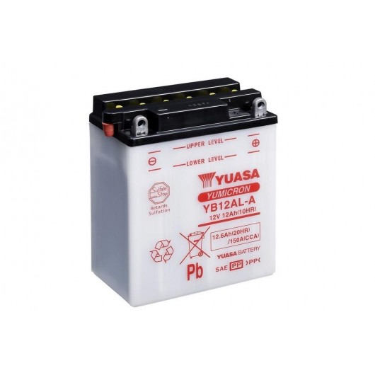 Baterie moto Yuasa YuMicron 12V 12Ah (YB12AL-A)