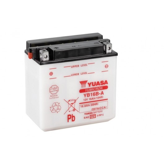 Baterie moto Yuasa YuMicron 12V 16Ah (YB16B-A) 