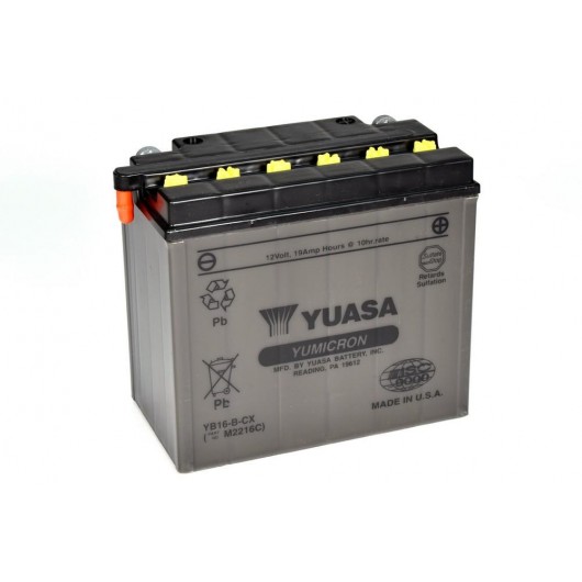 Baterie moto Yuasa YuMicron 12V 19Ah (YB16-B-CX)