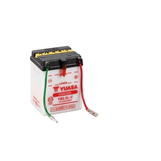 Baterie moto Yuasa YuMicron 12V 2.6Ah (YB2.5L-C)
