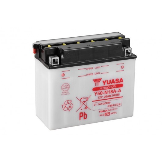 Baterie moto Yuasa YuMicron 12V 20Ah (Y50-N18A-A)