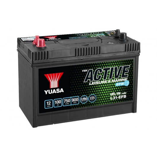Baterie auto Yuasa 12V 100Ah (L31-EFB)