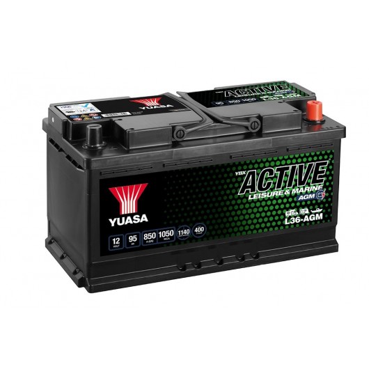 Baterie auto Yuasa 12V 95Ah (L36-AGM)